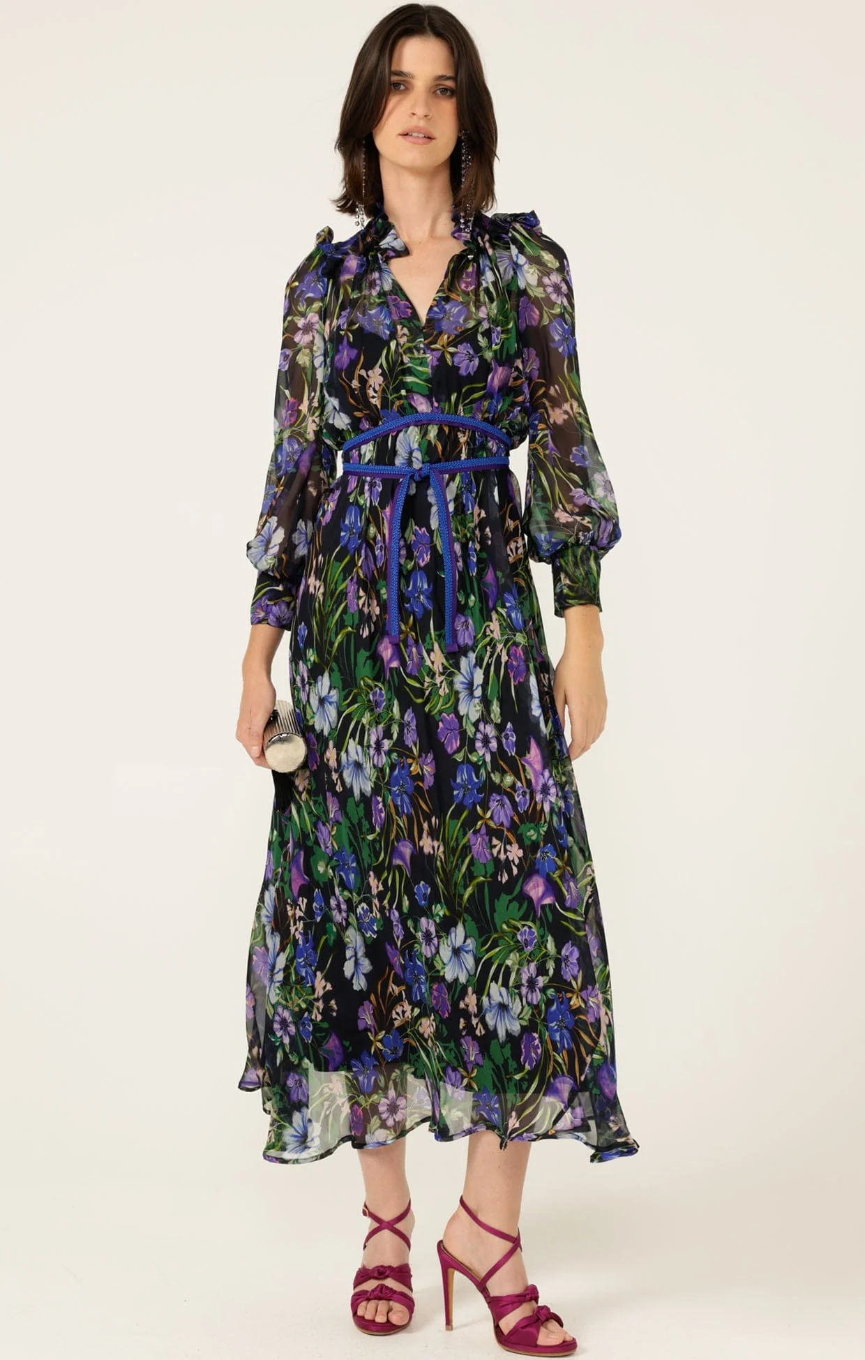 VIOLETTA MIDI DRESS