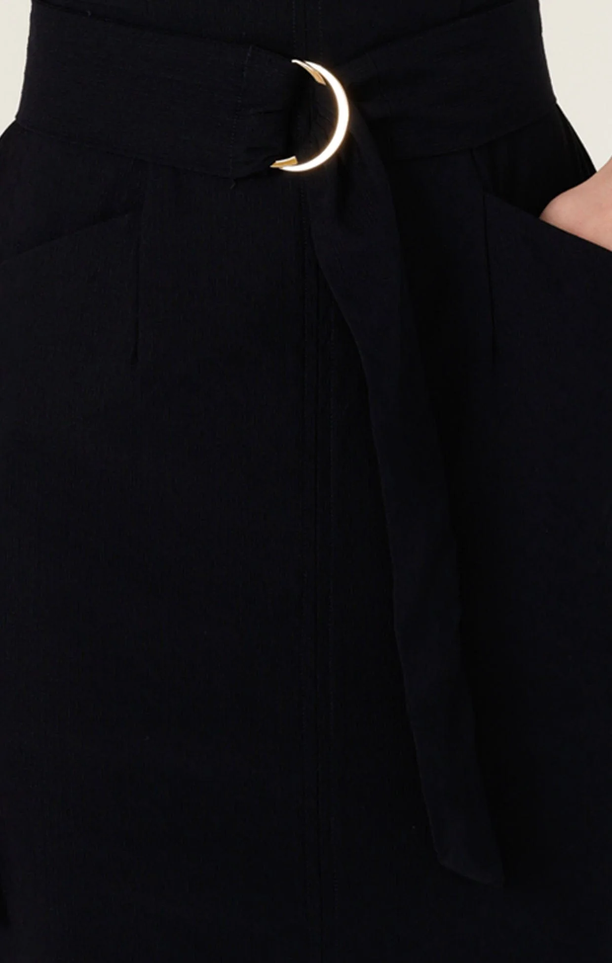 ZIP FRONT FITTED DRESS - Image 10